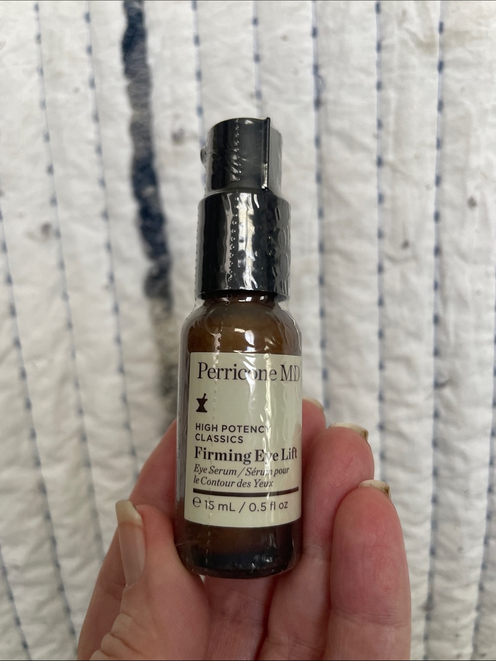 Perricone MD Firming Eye Lift Serum – Brown & Black Pump Bottle
